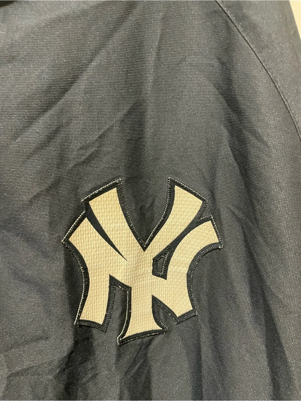 Majestic New York Yankees Navy Pullover Windbreaker
